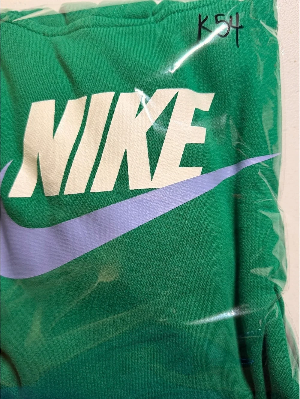 Green Nike Hoodie Youth Large